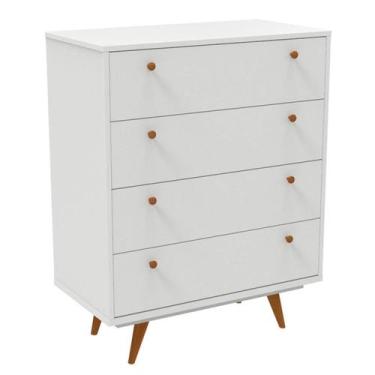 Imagem de Cômoda Nouve Plus 4 GV Branca - Mobly