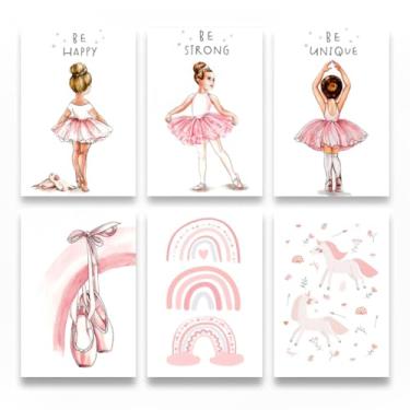 Imagem de Genérico, Quadros Bailarina Quarto De Menina Infantil Forte Linda Sala