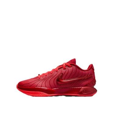 Imagem de Nike Tênis masculino Lebron XXI, Vermelho, 42