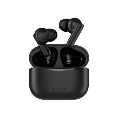 Imagem de Geonav Fone de ouvido TWS Style Beats Bluetooth, 4,5h de som contínuo e mais 9h com o estojo de carregamento, Microfone, Estojo carregador, AER16BK, Preto