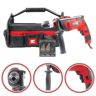 Imagem de Furadeira Impacto Profissional Elétrica Einhell Maleta Controle Veloci