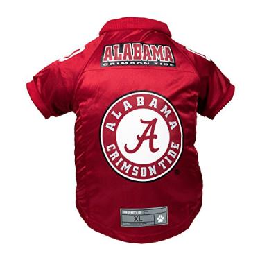 Imagem de Littlearth Camiseta premium NCAA Alabama Crimson Tide para animais de estimação, GG, cor do time