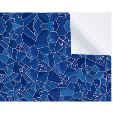 Imagem de Nuanchu Patch de vinil para forro de piscina grande PVC inflável para piscina kit de reparo de forro de vinil autoadesivo para lagoas de natação, anéis, barcos infláveis, produtos (28 x 39 polegadas)