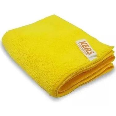 Imagem de Kit com 10 flanela microfibra 40x60cm 360gsm premium ii - kers - marca