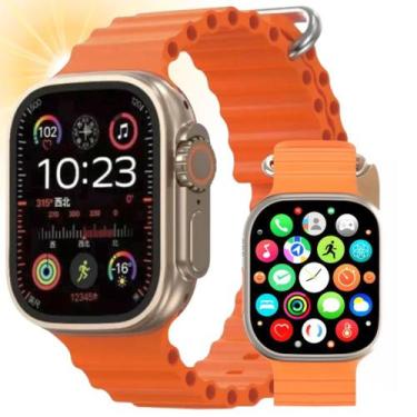 Imagem de Smartwatch Masculino Bluetooth Prata Top - generico, preto, 1