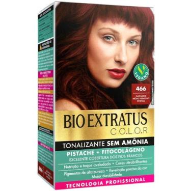 Imagem de Tonalizante Bio Extratus 466 Castanho Médio Vermelho Intenso Tecnologi