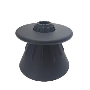 Imagem de copo de filtro de café,Gotejador de café dobrável, silicone de grau alimentício, gotejador de café cônico com anel de isolamento para casa(Black)