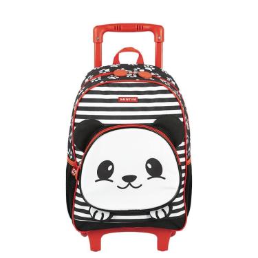 Imagem de Mochila de Rodinhas Sestini Média Kids X Panda 4 Colorida