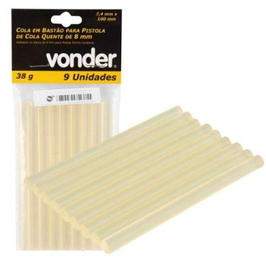 Imagem de Tubo Bastão Para Pistola De Cola Quente 9 Uni De 8mm Vonder