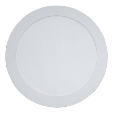 Imagem de Painel Plafon LED de Sobrepor 21,9 cm Modaza Redondo 18W, Branco 6500K