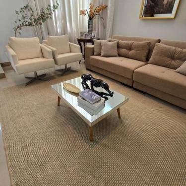 Imagem de Mesa de Centro Espelhada Pés Palito Ônix C 80 X A30 X L50 - Demoglass