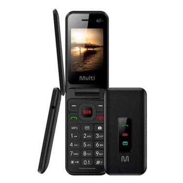 Imagem de Celular Flip Vita 4G P9227, Preto , MULTILASER MULTILASER