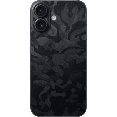 Imagem de Razer Skin: iPhone 16 - Full Wrap - Premium 3M Cast Vinyl - Scratch Resistant - Unique Designs & Finishes - Easy Application - Black Camo