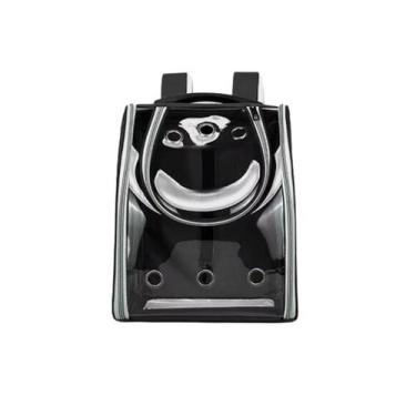 Imagem de Mochila Transporte Viagem Pet Cães Gatos Visão Ampla Abertura em Cima 