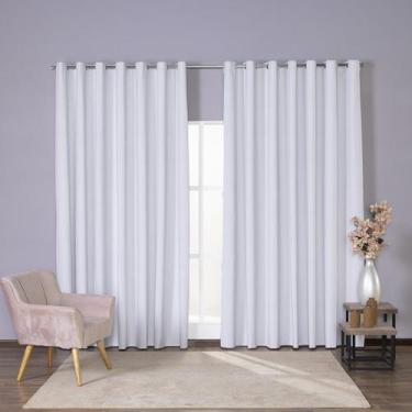 Imagem de Cortina 100 Blackout Em Tecido Para Sala Quarto 2,80m X 1,80m - Laika 