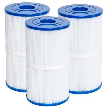 Imagem de FFyan Filtro de spa de substituição compatível com Watkins 31489, para Unicel C-6430, FC-3915, P/N0969601, 71825, 73178, 73250, 30 pés quadrados, 3 peças de filtro de banheira de hidromassagem