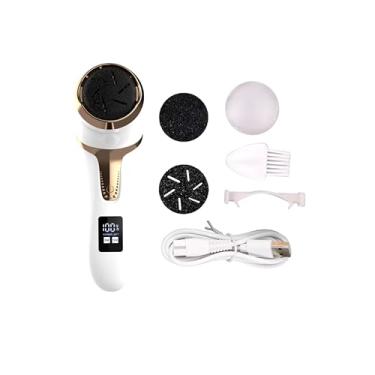 Imagem de Motorzinho De Lixar Pé Elétrico Portátil Recarregável Via Usb - Ideal para Tirar Calos e Rachaduras - Equipamento de Pedicure