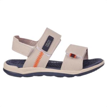 Imagem de Sandalia Papete Infantil Klin Line Play Menino tiras autocolantes, Lin