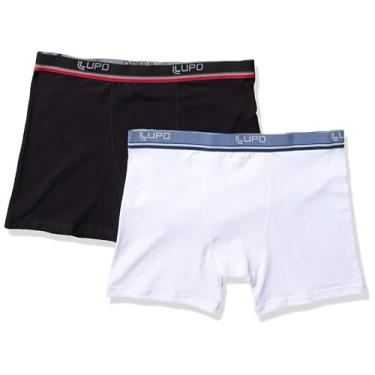 Imagem de Kit 2 cuecas Boxer, Lupo, Masculino, Sortida, M