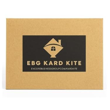 Imagem de EBG Kard Kite Protetor de cartão para jogos esportivos e comerciais, 11,4 x 9,5 cm, bolsa protetora para cartões esportivos on-line e remessas comerciais - pacote com 200