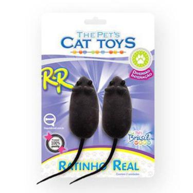 Imagem de The Pets Brinquedo Gato Ratinho Real