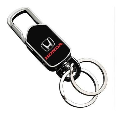 Imagem de Chaveiro Para Honda Logo Colorida Giratório Civic City - P - Lualki St