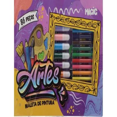 Imagem de Maleta De Pintura 86 Pecas - Arts