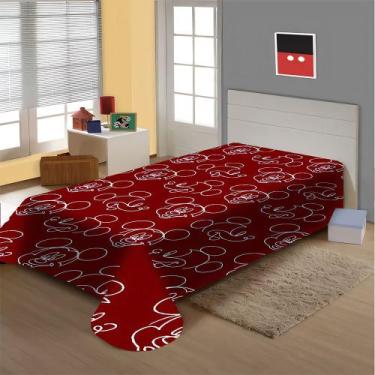 Imagem de Manta Infantil Mickey - Jolitex, VERMELHO