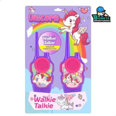 Imagem de Walkie Talkie Infantil com Luz e Som - Toy King, Lilás