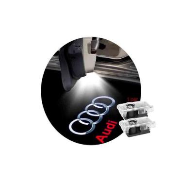 Imagem de Acessórios Audi Projetor Porta A1 A3 A4 A5 S3 S4 Q3 Q5 Tt Luz Led De C