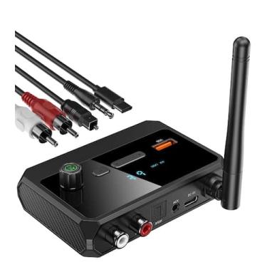 Imagem de Receptor Bluetooth 5.3 KAIY para estéreo doméstico com baixa latência