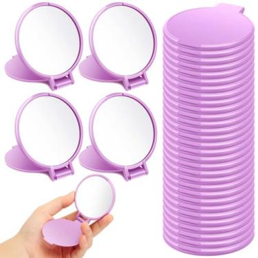 Imagem de Bolsa compacta Mirror Saysurey Mini Pink, 24 unidades para mulheres