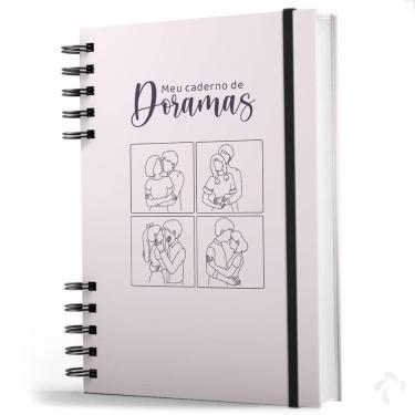 Imagem de Nisti Print Caderno Diário De Doramas Resenhas Forever Rosa