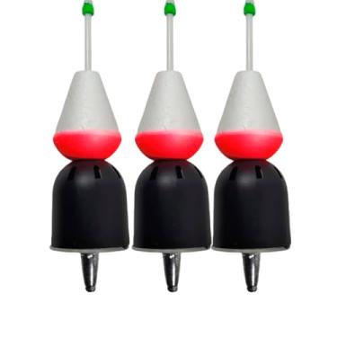 Imagem de JP Fishing, Kit Boia Cevadeira Invertida Para Pesqueiro Capacidade De Ceva 35g 3un