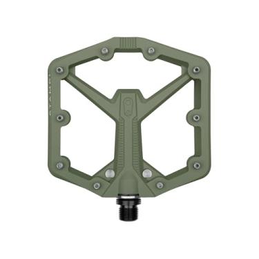 Imagem de Crankbrothers Stamp 1 Gen 2, pedal de bicicleta MTB composto, verde, grande