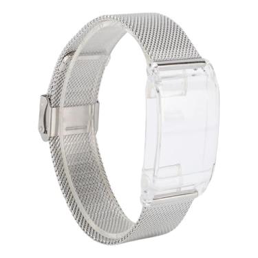 Imagem de ZJchao Substituição de Banda de Relógio de Metal para Whoop 4.0 Fitness Tracker Strap Com Barras de Mola de Liberação Rápida Mecanismo de Botão Duplo para Aprimoramento do Adaptador