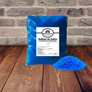 Imagem de 1 Kg Sulfato De Cobre - Puro 98,5% - Bella Donna