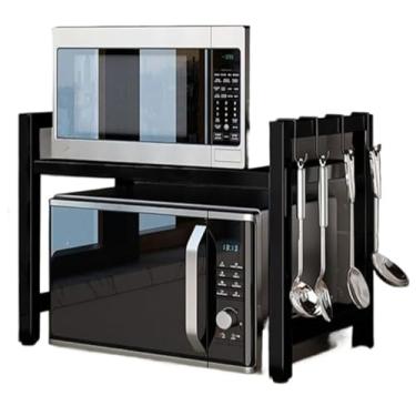 Imagem de Suporte Para Micro-Ondas | Pode Ser Montado Em Paredes Ou Bancadas(2 camadas)