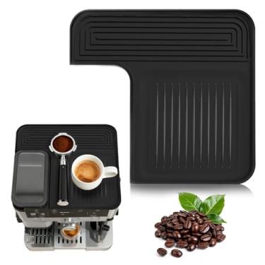 Imagem de Tapete de máquina de café para Ninja Luxe Cafe Pro para ES601, tapete de barra de silicone antiderrapante resistente ao calor, acessórios para proteger a superfície superior da bancada e do aparelho