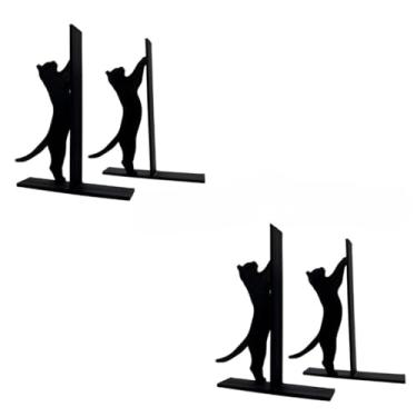 Imagem de Aparador de Livros Gato de Estante(04,Vermelho)