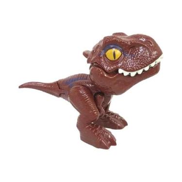 Imagem de Brinquedo Criativo de Dinossauros de Dedo para Crianças - Triceratops 