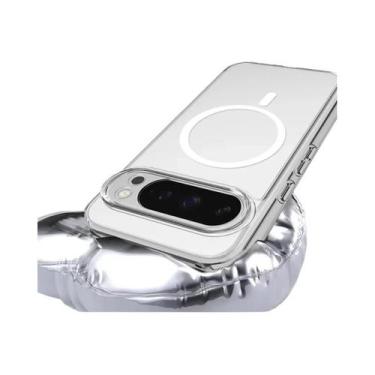 Imagem de Capa Magnética Fosca Para Google Pixel, Capa Transparente À Prova De C