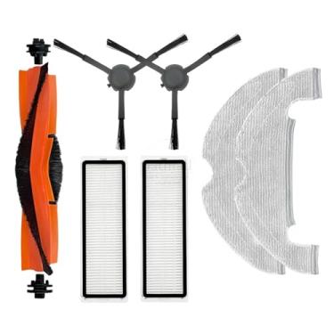 Imagem de Compatible With Xiaomi Mi Robot Vacuum Mop 2 Ultra STYTJ05ZHM Accessories Spare Parts Vacuum Cleaner Replacement Brush Hepa Filter Rags(Dark Grey)