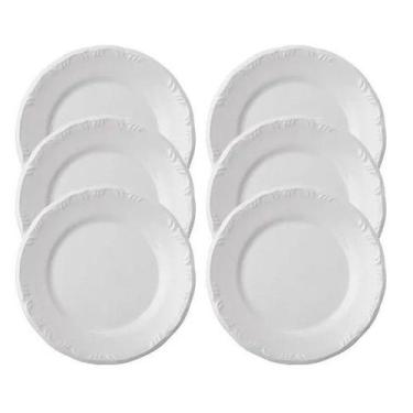 Imagem de Conjunto de Pratos Rasos 06 Peças Pomerode Schmidt