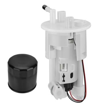 Imagem de JAVIK Conjunto de bomba de combustível e filtro de óleo de motocicleta para Yamaha YZF-R1 2007-2008 YZF-R6 2008-2010 O.E.M#4C8-13907-00-00 4C8-13907-01-00