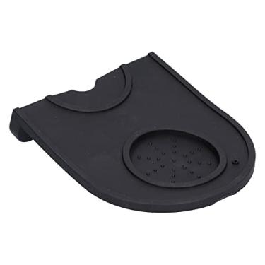 Imagem de Pssopp Esteira da Calcadeira do café do Silicone, Suporte de Calcamento do Canto Antiderrapante Com Diâmetro do Sulco de 6cm, para a Padaria da Cozinha da Cafetaria do Canto da (S 8,9 x 1,5 pol.)