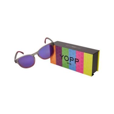 Imagem de Óculos de Sol Yopp Polarizado Uv400 Gray Tu-ton Roxo COR:ROXO, Roxo