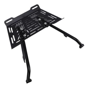 Imagem de aqxreight Rack de Bagagem Traseiro, Prateleira Traseira de Ferro Resistente, Rack de Armazenamento de Carga para Tuareg 660 2022 2025 Preto