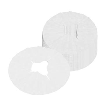 Imagem de Cryfokt O Encosto de Cabeça Descartável Não Tecido Ultra Macio Cobre 100 Pces Com Design do Furo para Salões de Beleza Respiráveis ​​do Conforto, Salas de Acupuntura (Fino com 12 slots para cartões de jogo)