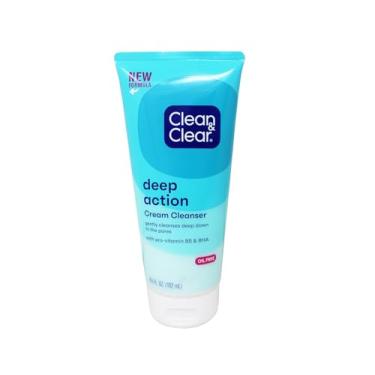 Imagem de Creme de limpeza Cln&Clr Crm Clnsr tamanho 6.5z Clean & Clear Sensitive Skin Deep Action Cream Cleanser